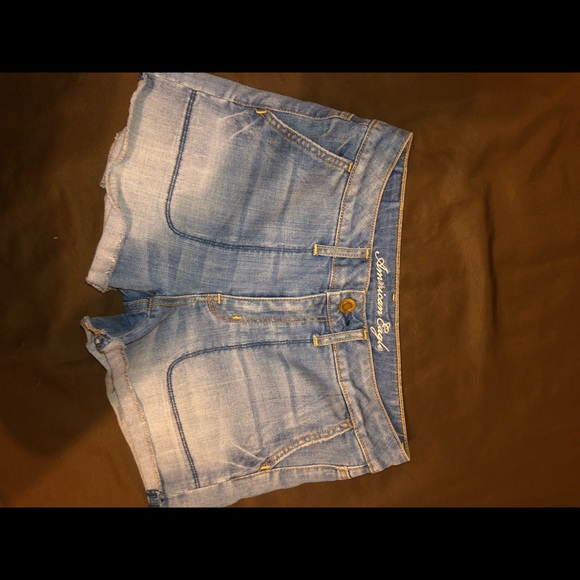 American Eagle Womens High-Waisted Jean Short